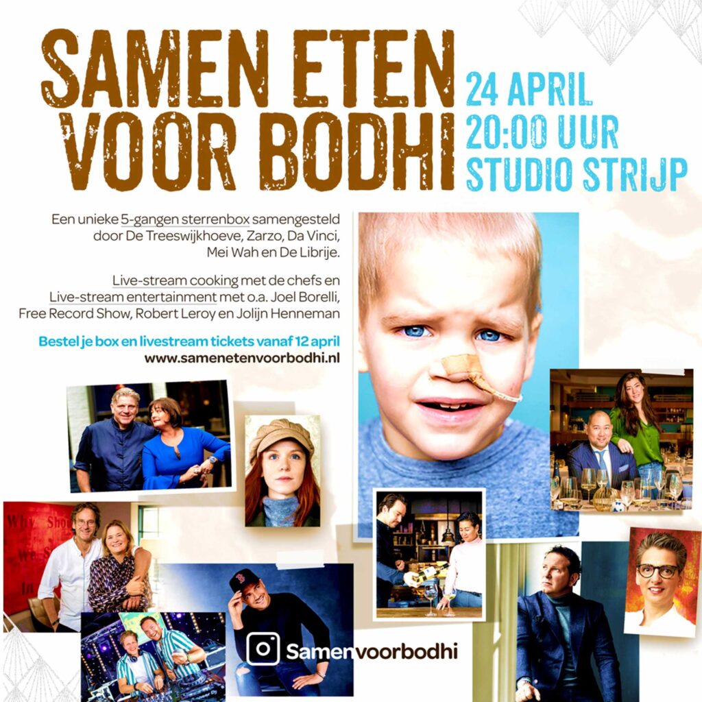 Samen eten voor Bodhi